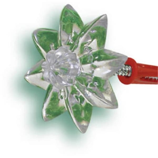 Hillman Hillman Fasteners 122200 4 Pack; Clear Plastic; Mirror Rosettes With Buds 772905 - main